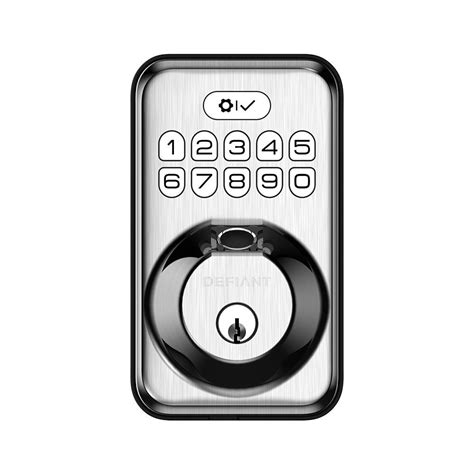 defiant locks keypad|defiant fingerprint keypad deadbolt.